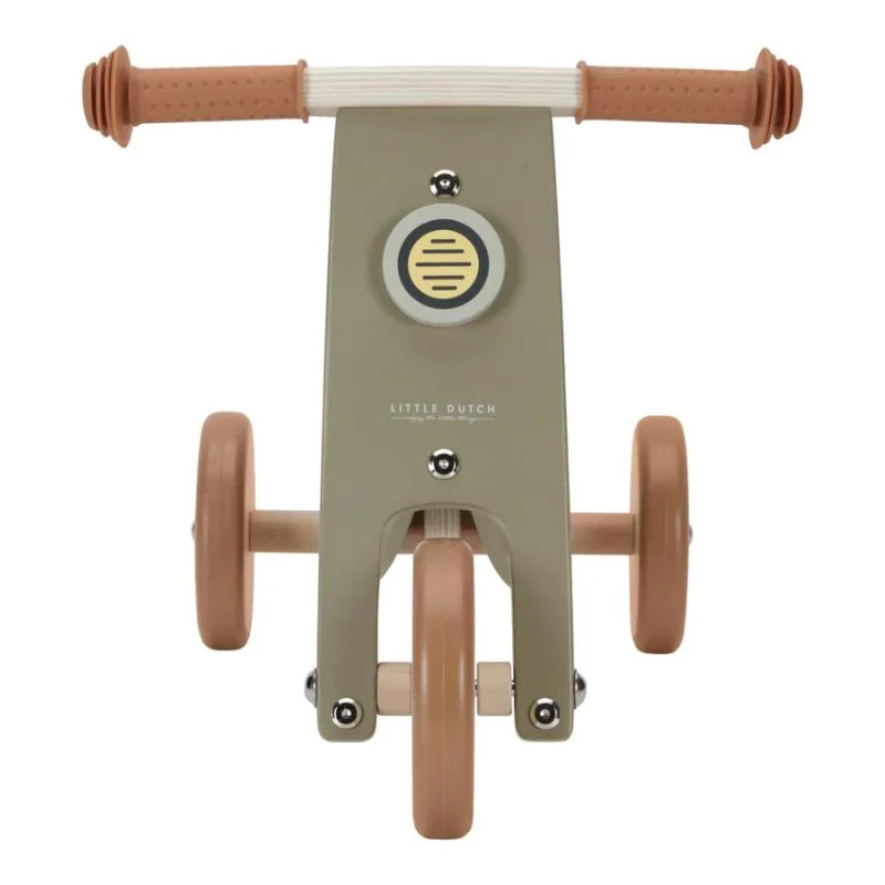 Little Dutch Wooden Tricycle  - Olive - Image 7