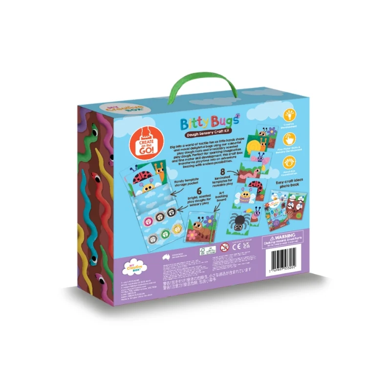 My Creative Box Bitty Bugs Dough Sensory Craft Box - Image 4