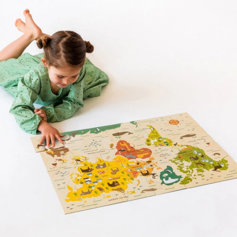 Petit Collage Our World Floor Puzzle - Image 3